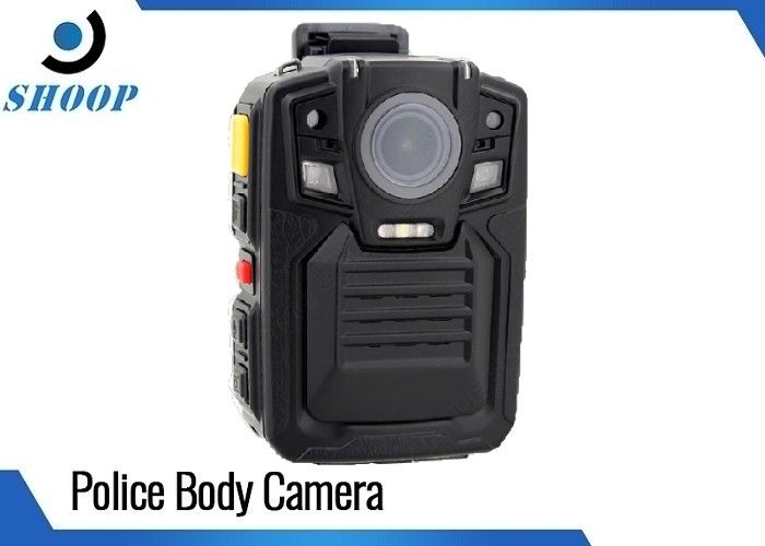 luz da câmera IP67 2 IR do corpo da aplicação da lei das câmeras 1080P do corpo da polícia de 128GB HD