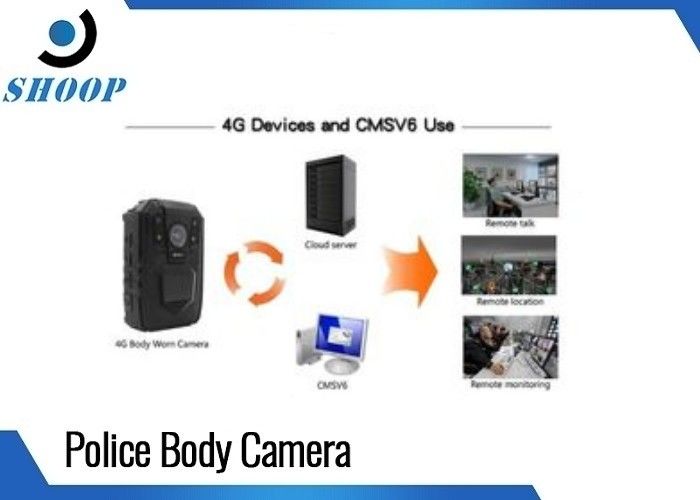 câmara de vídeo vestida corpo da polícia de 1080P 21MP Portale para civis 4G/WIFI